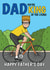Fun Father's Day Card - King Of The Lycra - Spandex created by @Cupsie's Creations