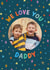 Classic Father's Day Photo Card - From The Kids - Stars created by The Pattern Press