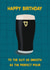 Fun Birthday Card - For Him - Guinness created by Sweetlove Press