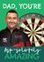 Punny Father's Day/Birthday Card - Nathan Aspinall - Darts created by AbiGoLucky