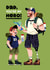 Cute Father's Day Card - Dad You're My Hero - Prosthetic Leg created by Folio | Ian Owen