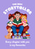 Cute Father’s Day Card - From The Kids - Best Storyteller Dad created by Folio | Ian Owen