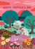 Pretty Mother's Day Card - Colourful Garden - Greenhouse created by Pear Tree Press