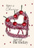 Cute Cherry Birthday Card for a Cherry special person in your life. created by Dolly’s Originals