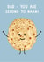 Funny Father's Day Card - Naan Bread created by Of Life & Lemons Ltd.