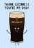 Funny Father's Day Card - Guinness created by Of Life & Lemons Ltd.