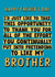 Funny Father’s Day Card - Sibling Rivalry - Pretending To Like My Brother created by Giddy Kipper