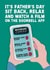 Funny Father's Day Card - Ring Doorbell - Watch A Film created by Pickled Prints