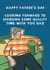 Funny Father's Day Card - Quality Time - Asleep On The Sofa created by Giddy Kipper