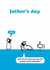 Funny Father's Day Card - Dad - Remote Control created by Modern Toss