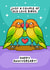 Cute Anniversary Card - Love Birds created by Wafflemamaart
