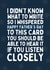 Funny Father's Day Card - I Whispered To This Card created by Sundiva Designs