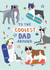 Arty Birthday/Father's Day Card - The Coolest Dad - Skateboarding Dogs created by Laura Barnes
