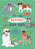 Arty Birthday/Father's Day Card - Bestest Dog Dad created by Laura Barnes