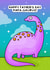 Cute Father's Day Card - Dinosaur - Papasaurus created by Wafflemamaart
