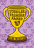 Funny Father’s Day Card - Toddler Trenches Award created by TeePee Creations