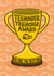 Funny Father’s Day Card - Teenager Trenches Award created by TeePee Creations