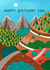 Classic Birthday Card - For Son - Mountain Biking created by Pear Tree Press