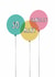 Funny Birthday Card - So Many Candles - Balloons created by Giddy Kipper