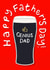 Classic Father's Day Card - Genius Dad - Guinness created by By Big Will Limited