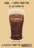 Cute Fathers Day Card - For Dad - The Perfect Pint created by Sophie Kent Illustration