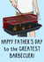 Classic Father's Day Card - The Greatest Barbecuer created by OhJaye
