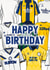 Leeds United Birthday Card - Classic Shirts - Football created by ZB CREATIVE