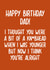 Funny Birthday Card - For Dad - Knobhead created by Pack a Punch Designs