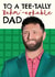 Funny Father's Day/Birthday Card - Jon Rahm - Masters Green Jacket created by AbiGoLucky