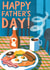 Arty Father's Day Card - Full English Breakfast created by Catherine Pape