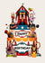 Cute Birthday Card - Circus Themed - Cake created by Folio | Ian Owen