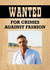 Funny Father's Day/Birthday Card - Wanted Poster - Crimes Against Fashion created by Leamington Underground