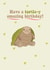 Cute Birthday Card - Jellycat - Timmy Turtle created by Stephenie Emily