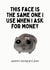 Funny Father's Day Card - Sad Hamster Meme - Ask For Money created by Sundiva Designs
