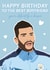 Manchester City Birthday Card - For Boyfriend - Ederson created by Blush Boulevard