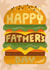 Classic Father's Day Card - Burger - BBQ created by Ricicle Cards