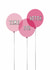 Cheeky Birthday Card - Time For Botox - Balloons created by Giddy Kipper