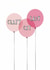 Cheeky Birthday Card - For Her - Balloons created by Giddy Kipper
