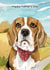 Cute Father's Day Card - Beagle created by Dotts Yard