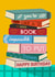 Fun Birthday Card - Books - Book Lover created by AbiGoLucky