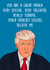 Funny Father's Day Card - Donald Trump - Great Father created by Poppy & Mabel 