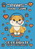 Cute Birthday Card - Shiba Inu Dog - Gaming created by @Cupsie's Creations