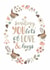 Classic Sympathy/Thinking Of You Card - Love & Hugs - Flowers created by Elena O'Neill