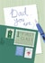 Classic Father's Day Card - First Class Letter created by Two For Joy Illustration
