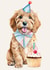 Cute Birthday Card - Cockapoo created by Bethany Brown