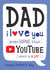Funny Father's Day Card - YouTube created by  la la la     Designs