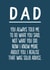 Funny Father's Day Card - Solid Advice created by The Buddy Fernandez Card Co.