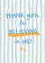 Classic Thank You Card - For Teacher - Thank You For Believing In Me created by Sweetlove Press