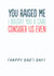 Funny Father's Day Card - Consider Us Even created by The Buddy Fernandez Card Co.