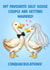 Cute Wedding Card - My Favourite Silly Goose Couple - Pun created by Poppy & Mabel 